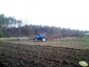 New Holland T7040 + Kverneland