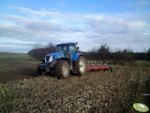 New Holland T7040 + Kverneland