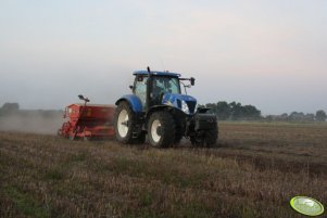 New Holland T7040 + Väderstad