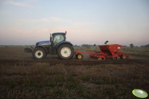 New Holland T7040 + Väderstad 