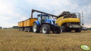 New Holland T7060 i New Holland CR9080