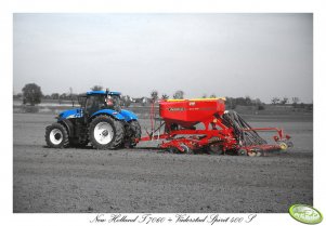 New Holland T7060 + Väderstad Spirit 400 S