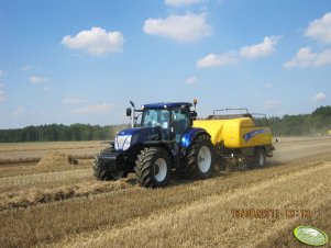 New Holland T7.250 +NH BB9080