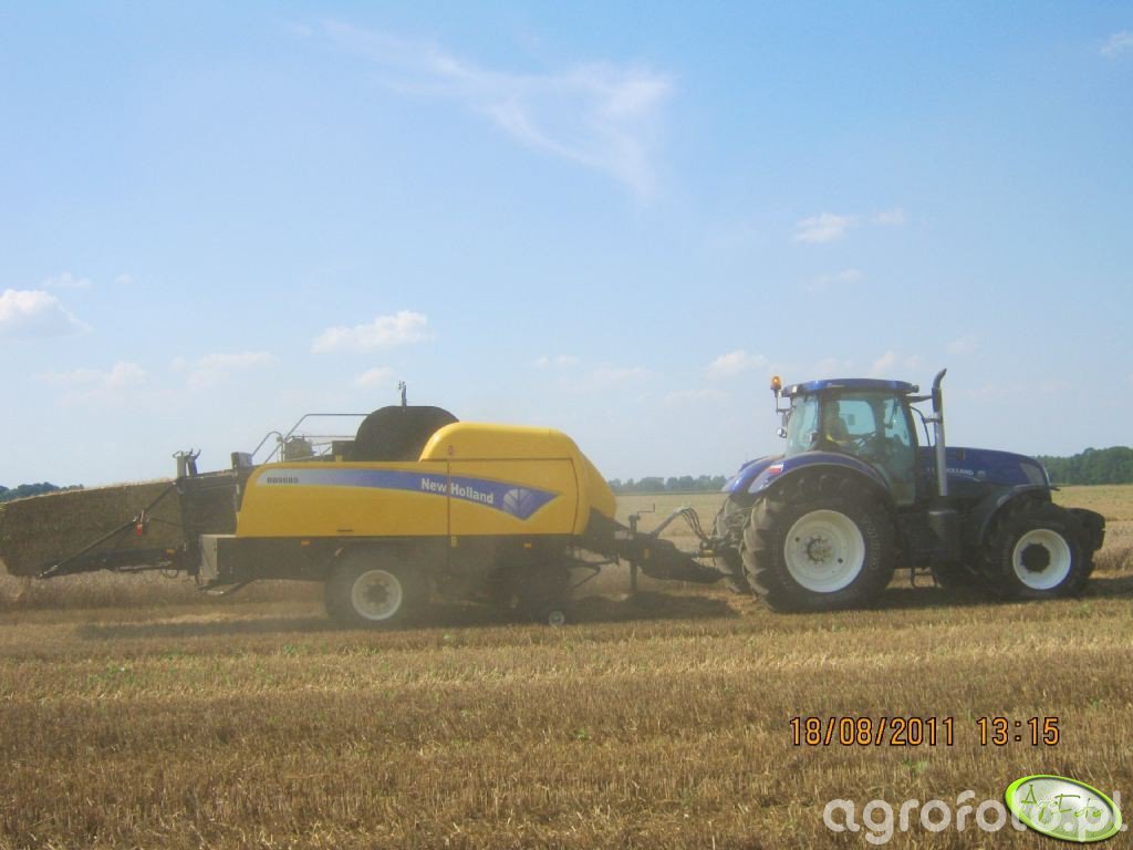 New Holland T7.250 +NH BB9080