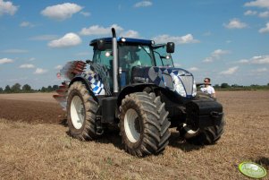 New Holland T7.270 z pługiem Kverneland