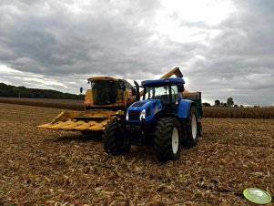 New holland T7530 + autosan D-55 