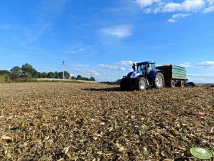 New holland T7530 +  warfama