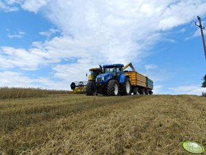 New holland T7530 + wielton i warfama