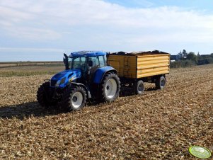 New holland T7530 + wielton 