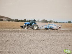 New Holland T8040 + Lemken Rubin 9