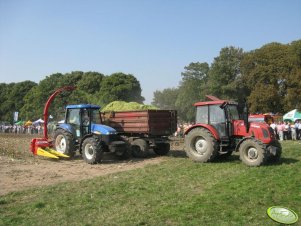 New Holland TD5040 & Pottinger MEX II oraz Farmer 8244 C