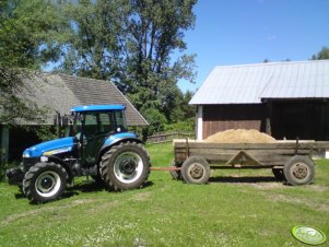 New Holland TD505 + furka 