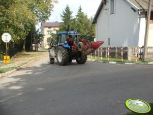 New Holland TD80D + Kverneland 4 skib
