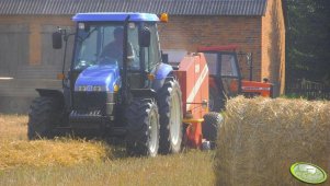 New Holland TD80D + Metal-Fach 