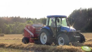 New Holland TD80D + Metal-Fach 