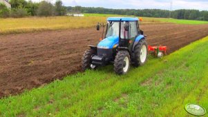 New Holland TD80D + Pług 4 skibowy