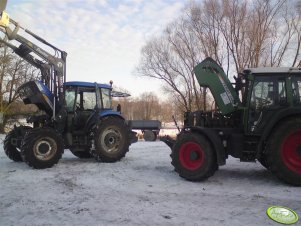 New Holland TD80D Plus i Fendt 312 Vario