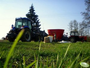 New Holland TD80D Plus i Ursus C-360 3P