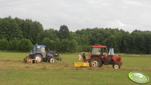 New Holland TD80D + TUR 6 i Zetor 5320