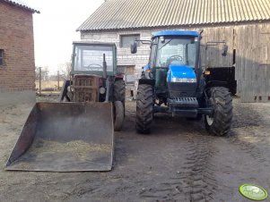 New Holland TD80D + Ursus C-355