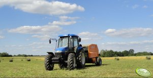 New Holland TD80D + Warfama Z-543