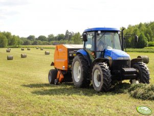New Holland TD80D + Warfama Z-543