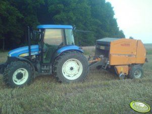 New Holland TD80D + Warfama Z-543