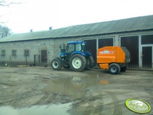 New Holland TD80D + Warfama