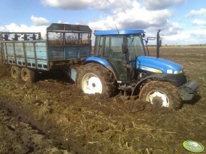 New Holland TD95D + Fortschritt T088