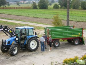 New Holland TL 100A + Pronar