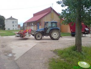 New Holland TL100 + Kuhn gmd 702 f