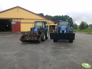 New Holland TL100 + New Holland T5060