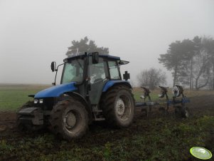 New Holland TL100 + Rabe 3+1+