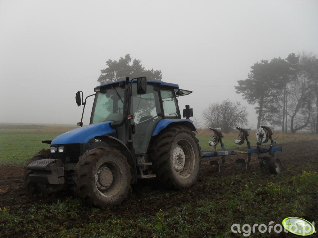 New Holland TL100 + Rabe 3+1+