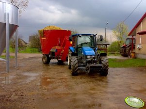 New Holland TL100 + Sano tmr profi