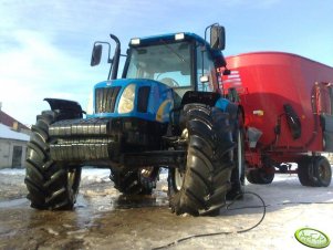 New Holland TL100A + Metal Tech