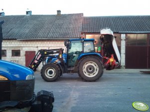New Holland TL80A & Kuhn GMD 66