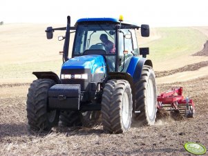 New Holland TM 120 + Kongskilde