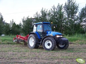 New Holland TM 120 + Kongskilde