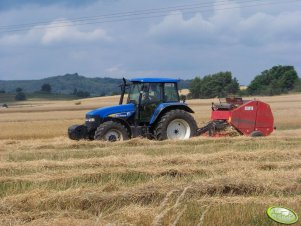 New Holland TM 120 + Unia Famarol DF 120