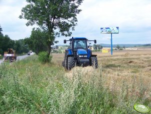 New Holland TM 120 + Unia Famarol DF 120