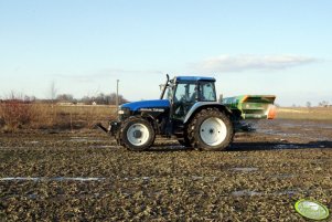 New Holland TM 125 + Amazone ZA-M 2501