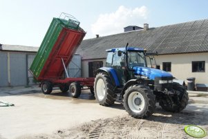 New Holland TM 125 i Pronar T672/1