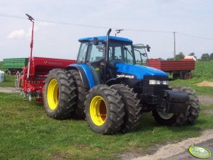 New Holland TM 125 + kongskilde 3140