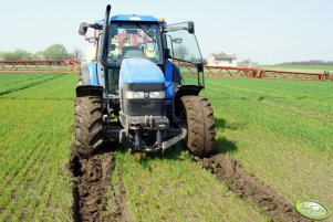 New Holland TM 125 & Rau Ikarus S38 