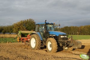 New Holland TM 125 + UG & Amazone 