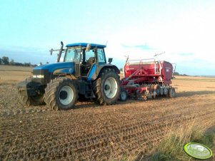 New Holland TM 175 + Konskilde 