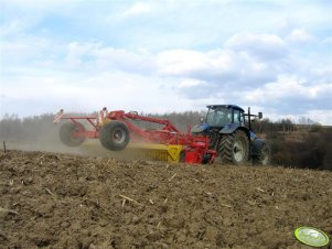 New Holland TM 175 + Pottinger TERRA DISC 5000 plus