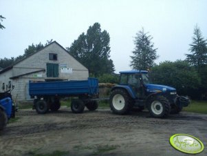 New Holland TM120 + Brandys 