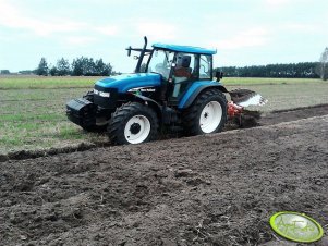 New Holland TM120 & KUHN Master 102nsh